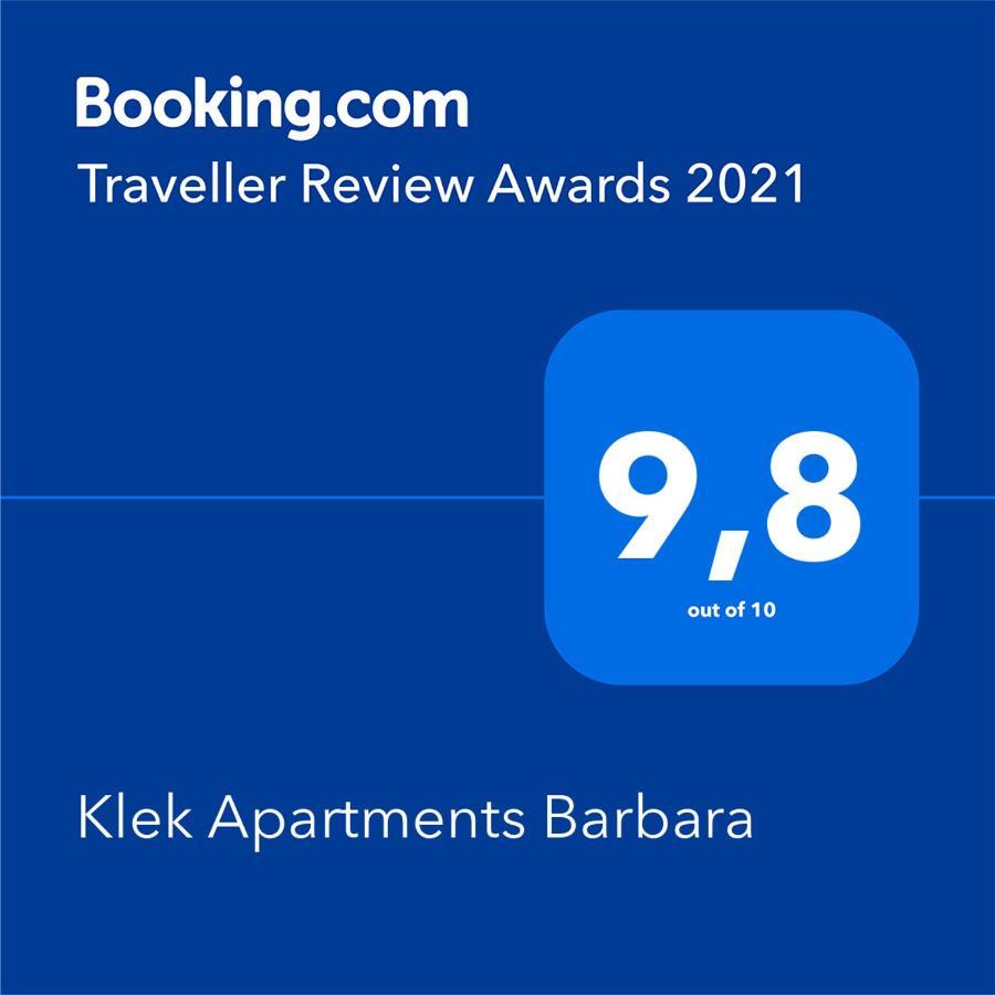 Klek Apartments Barbara Luaran gambar